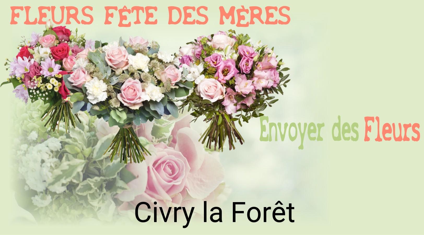 Bouquet de Fête des Mères livré à Civry-la-Forêt